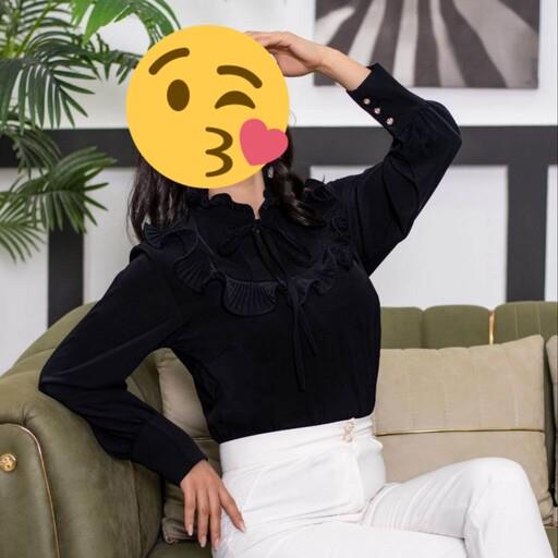 شومیز سایز بزرگ جنس الیزه